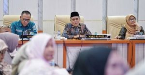 Wabup Ogan Ilir, H. Ardani, memimpin Rakor TKPK Kabupaten Ogan Ilir tahun 2026