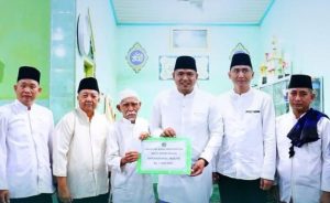 Wakil Wali Kota Prabumulih, Franky Nasril, melaksanakan Safari Ramadan di Masjid Al-Barokah