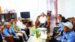 Sekda Kota Prabumulih H.Elman Terima Audensi KTNA Prabumulih
