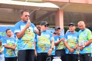Sukseskan Program Sumsel Bugar, Ribuan Masyarakat Kota Prabumulih Ikuti Jalan Santai