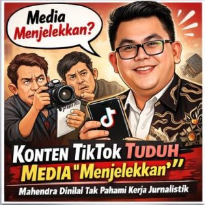 Pernyataan Kontroversial Mahendra Reza Wijaya di TikTok Tuai Kecaman: Dianggap Rendahkan Marwah Jurnalis Lahat