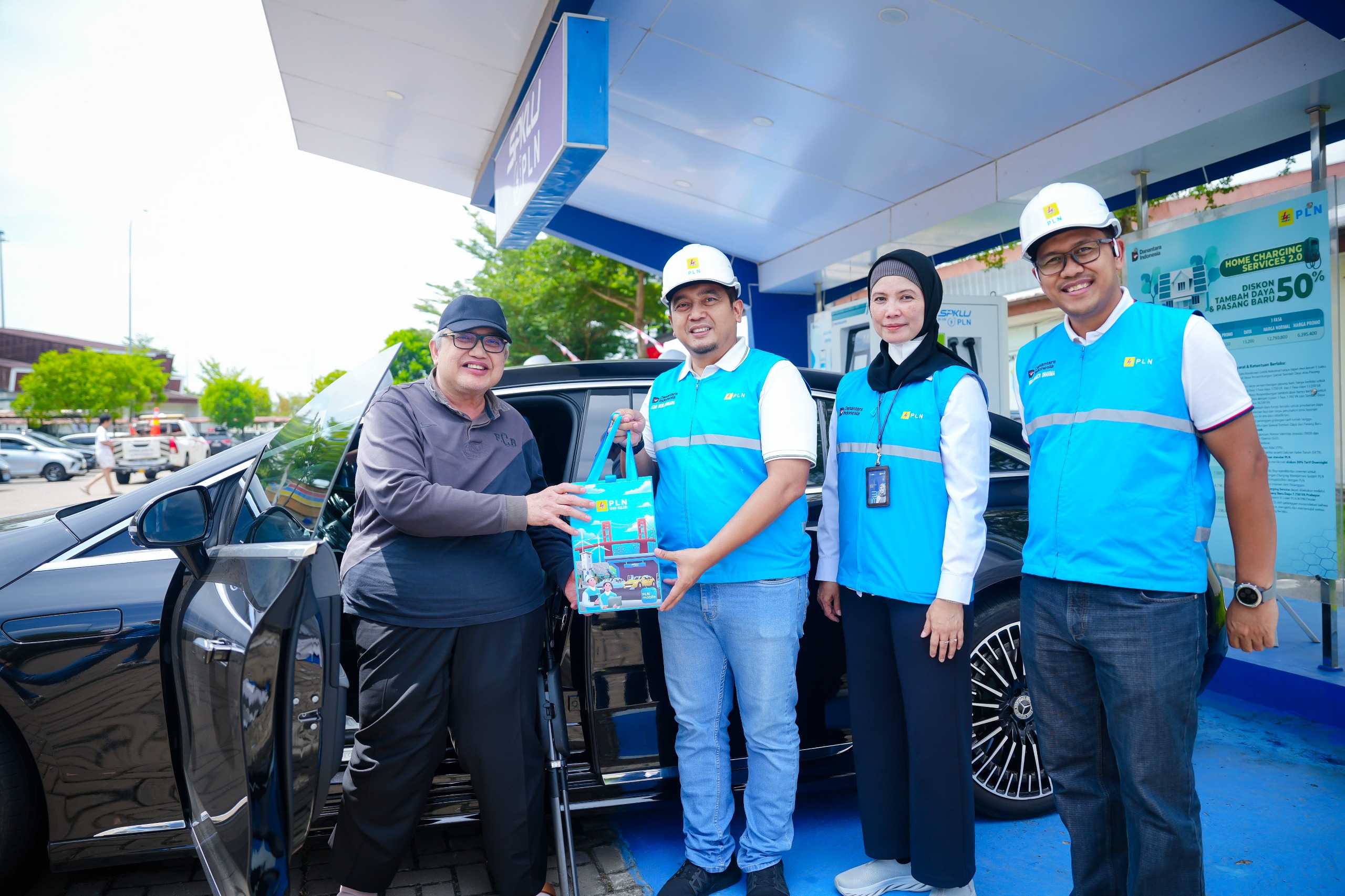 Manajemen PLN UID S2JB Tinjau Pos Siaga dan SPKLU Jelang Mudik Idul Fitri 1447 H