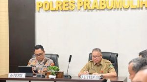 Asisten III Kota Prabumulih Hadiri Vidcon Rakor Lintas Sektoral Kesiapan Operasi Ketupat 2026