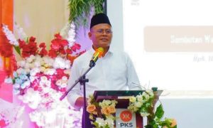 Wali Kota Prabumulih H. Arlan Hadiri Ifthor Jama’i 1447 H di Hall Ishlaul Ummah