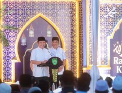 Safari Ramadhan di Banyuasin, Herman Deru Serahkan Santunan dan Tekankan Sinergi Pembangunan
