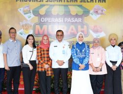 Jaga Stabilitas Harga Sembako Jelang Idul Fitri, Pemprov SUmsel Resmi Buka Pasar Murah