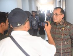 Sekda Edward Candra Koordinasikan Percepatan Pembangunan Empat Flyover di Muara Enim