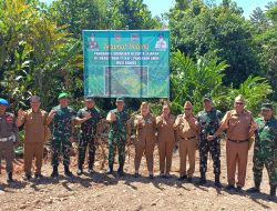Pangdam II/Sriwijaya Tinjau Pembangunan Yonif TP 947/Pangeran Amin di Musi Rawas