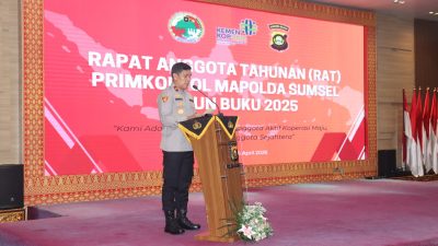 Ini Harapan Kapolda Sumsel saat RAT Ke 5 Tahun Buku 2025