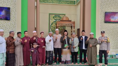 Personil Polda Sumsel Tadarus Al-Qur’an Bersama Santri dan Masyarakat