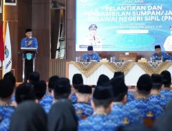 Bupati Panca Wijaya Akbar Lantik 122 ASN di Lingkungan Pemkab Ogan Ilir