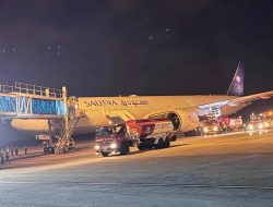 Jemaah Haji Gelombang Pertama embarkasih Pelembang Resmi Diberangkatkan