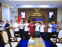 Gubernur Herman Deru dan PT Pelindo Bahas Percepatan Pelabuhan Tanjung Carat