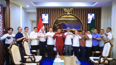 Gubernur Herman Deru dan PT Pelindo Bahas Percepatan Pelabuhan Tanjung Carat