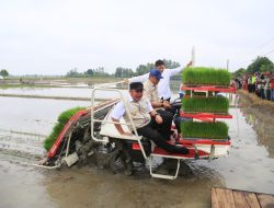 Gubernur Herman Deru Dampingi Wamentan RI Sudaryono Kunker ke OKU Timur, Tinjau Irigasi hingga Percepatan Tanam