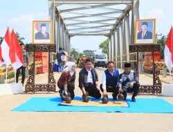 HDCU Resmikan 17 Infrastruktur Jembatan di Sumsel