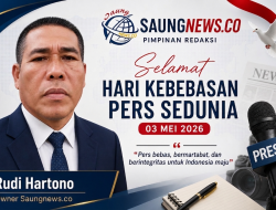 Rudi Hartono Ajak Insan Pers Jaga Integritas di Hari Kebebasan Pers Sedunia 2026