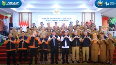 Pemkab Ogan Ilir Ikuti Rakor Camat dan Launching Sumsel Siap Sukseskan Sensus Ekonomi 2026