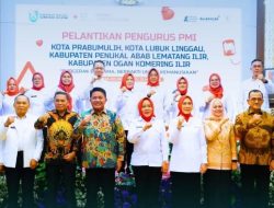 Linda Apriana Arlan Resmi Dilantik sebagai Dewan Kehormatan PMI Kota Prabumulih