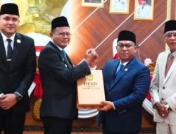 Wali Kota Prabumulih Hadiri Paripurna Pengesahan Tiga Raperda menjadi Perda Definitif