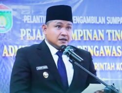 Lantik Pejabat Pimpinan Tinggi Pratama, Administrator, Pengawas, dan Fungsional, Ini Pesan Wawako Prabumulih