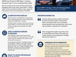 Blunder Klarifikasi SPMB SMPN 1 Indralaya? Jarak Domisili Disebut 2 Km, Lalu Berubah Jadi 1,40 Km “Panik Enggak”