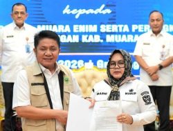 Bupati Muara Enim Jalani Proses Hukum, Gubernur Sumsel Tunjuk Wabub Sumarni sebagai Plt Bupati