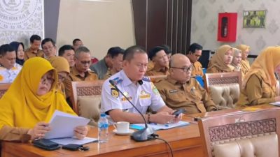 Kadinkes Ogan Ilir Hadiri Rapat Banggar DPRD Bahas Realisasi PAD Semester I Tahun 2026