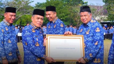 Apel Gabungan Pemkab Ogan Ilir 2026, Wabup Ardani Tekankan Peningkatan Kinerja dan Pelayanan Masyarakat