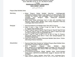 PBNU Resmi Sahkan Kepengurusan PCNU Kota Lubuklinggau Masa Khidmat 2026–2031