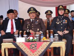 Kapolres Ogan Ilir Bersama Forkopimda Hadiri Upacara Detik-Detik Proklamasi HUT ke-81 Kemerdekaan RI