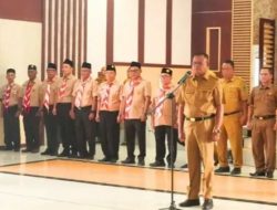 Walikota Prabumulih Lepas Kontingen Kwarcab Prabumulih Mengikuti Jamnas ke XII Tahun 2026