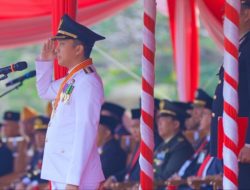 Khidmat dan Penuh Makna, Bupati Panca Pimpin Upacara HUT RI ke-81 di Tanjung Senai
