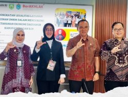 Kepala DPMPPTSP Ogan Ilir Hj. Santi Novita Sari, S.H., M.H. Paparkan Proyek Perubahan PKN Tingkat II Angkatan V Tahun 2026