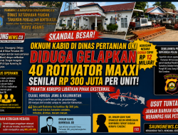 Oknum Kabid di Dinas Pertanian OKI Diduga Gelapkan 40 Rotivator Maxxi Seharga Rp 300 Juta Per Unit, Praktik Korupsi Libatkan Pihak Eksternal