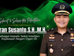 Yupran Susanto Resmi Dilantik sebagai Kasi Intelijen Kejari Ogan Ilir, Siap Perkuat Penegakan Hukum