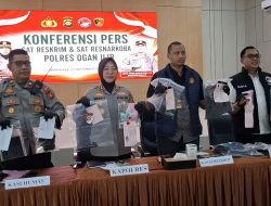Polres Ogan Ilir Sikat Kejahatan dan Narkoba, 13 Tersangka Diamankan