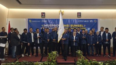 Jon Heri Kembali Dilantik sebagai Ketua SMSI Sumsel