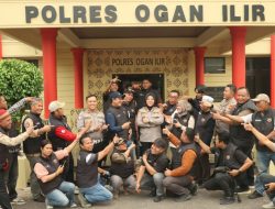 Kapolres Ogan Ilir Apresiasi Forum Jurnalis Caram Seguguk Sebagai Mitra Strategis Polri