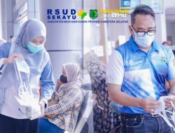 RSUD Sekayu Bagikan Masker Gratis untuk Lindungi Warga dari Polusi Asap