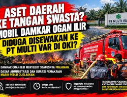 Aset Daerah ke Tangan Swasta, Mobil Damkar Ogan Ilir Diduga Disewahkan  PT Multi Var di OKI
