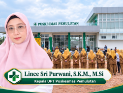 Lince Sri Purwani Resmi Jabat Kepala UPT Puskesmas Pemulutan, Wabup Ogan Ilir Serahkan SK
